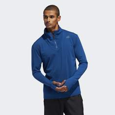 Лонгслив для бега Supernova 1/4 Zip adidas Performance