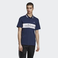 Футболка-поло Samstag Colorblock adidas Originals