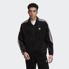 Олимпийка Corduroy Half-Zip adidas Originals