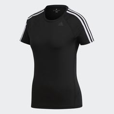 Футболка D2M 3-Stripes adidas Performance