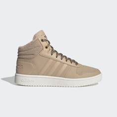 Утепленные кроссовки Hoops 2.0 Mid adidas Performance