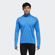 Лонгслив для бега Response Climawarm 1/4 Zip adidas Performance