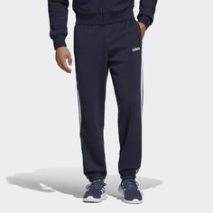 Флисовые брюки-джоггеры Essentials 3-Stripes adidas Performance