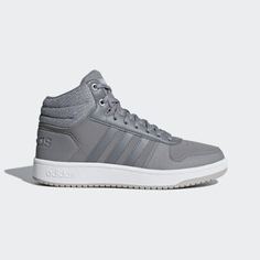 Высокие кеды Hoops 2.0 Mid adidas Performance