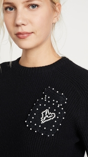 Michaela Buerger Waffle Knit Cashmere Sweater