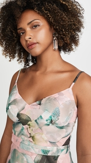 Marchesa Notte Sleeveless Cocktail Dress