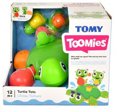 Игрушка для купания Tomy Веселые черепашки E72097RU