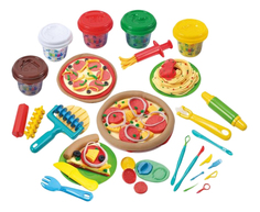 Набор для лепки из пластилина Playgo Моя пиццерия Play&Go