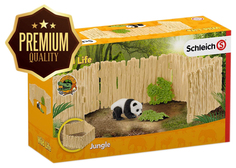 Игровой набор животных Schleich Загон с детенышем панды 42429