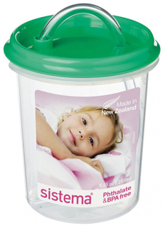 Sistema Детская чашка с носиком (250 мл), 8х8х18.6 см, цвета в ассортименте