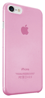 Кейс для Apple iPhone 7 OZAKI 0.3 Jelly пластик розовый (OC735PK)