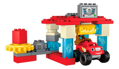 Конструктор пластиковый Mega Bloks Blaze. Axle City. Truck Wash