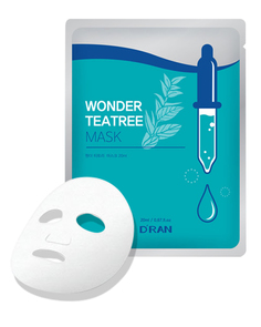 Маска для лица Dran Чайное дерево Wonder Teatree Mask. 20мл