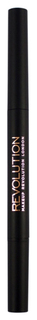Карандаш для бровей Makeup Revolution Duo Brow Pencil Light Brown