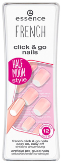 Накладные ногти Essence French Click & Go Nails 04 Im A Fashion Girl 12 шт