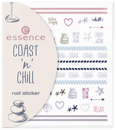 Наклейки для ногтей essence Coast N Chill Nail Sticker