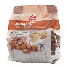 Миндаль жареный с солью Fine Life 150 г