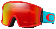 Горнолыжная маска Oakley Line Miner XM 2018/2019 красная/красная One Size