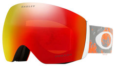 Горнолыжная маска Oakley Flight Deck 2018/2019 оранжевая/красная One Size