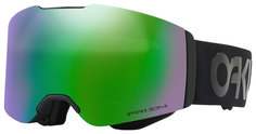 Горнолыжная маска Oakley Fall Line 2018/2019 черная/зеленая One Size