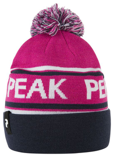 Шапка Peak Performance Pow темно-розовая One Size женская