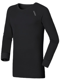 Лонгслив Odlo Warm 2019 детский черный, XL