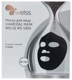 Маска для лица Welss Сharcoal Mask WS 1004 5 шт 26 гр
