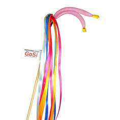 Игрушка для кошек GoSi PETTO Махалка Лента и Трубочки на картоне с еврослотом