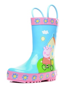 Сапожки резиновые для девочек, голубой, р.29 Peppa Pig