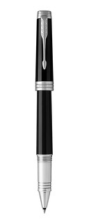 Parker Premier - Black CT, ручка - роллер, F