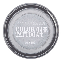 Тени для век Maybelline New York Color Tattoo Неизменное серебро