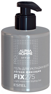 Гель для укладки Estel Professional Alpha Homme Pro легкая фиксация 275 мл