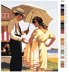 Картина по номерам, 40 x 50, VE02
