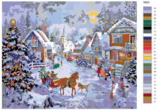 Картина по номерам, 40 x 50, NB03