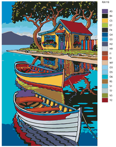 Картина по номерам, 40 x 60, RA119