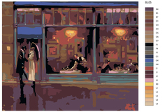 Картина по номерам, 40 x 50, BL05