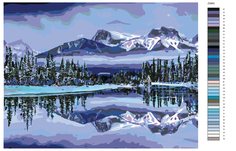 Картина по номерам, 30 x 40, Z3683