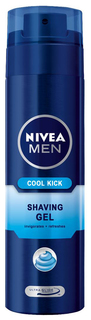 Гель для бритья Nivea Cool Kick Shaving Gel 200 мл
