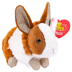 Мягкая игрушка ABtoys Кролик, 18 см