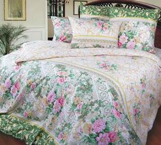 Постельное белье "Римский дворик" 2-спальное с европростыней Текс Дизайн
