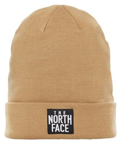 Шапка мужская The North Face Dock Worker Beanie светло-коричневая One Size