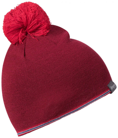 Шапка мужская Bergans Beanie красная One Size