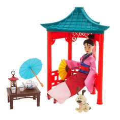 Игровой набор с куклой Disney Мулан Чайная церемония игровой набор B01159