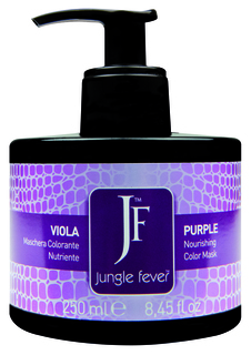 Маска питающая тонирующая для волос Jungle Fever Color Mask Purple, Пурпурный 250 мл