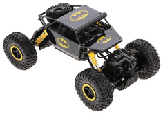 Радиоуправляемая машинка JD Toys Batman Rock Crawler RC Buggy Car 4WD Черный/Желтый