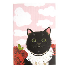 Блокнот-мотиватор "Черная кошечка" Kawaii Factory