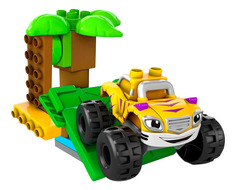 Конструктор пластиковый Mega Bloks Blaze Stripes. Jungle Stunt