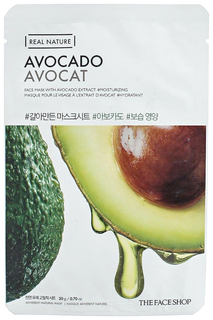 Маска для лица The Face Shop Real Nature Mask Avocado 20 г