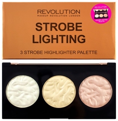 Хайлайтер Makeup Revolution Highlighter Palette Strobe Lighting 11,5 г