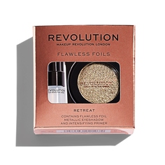 Праймер + тени для век Makeup Revolution Flawless Foils, Retreat
